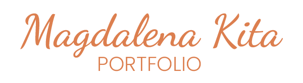Logo Magdalena Kita Portfolio | Graphic Designer | UX/UI Designer | Wordpress